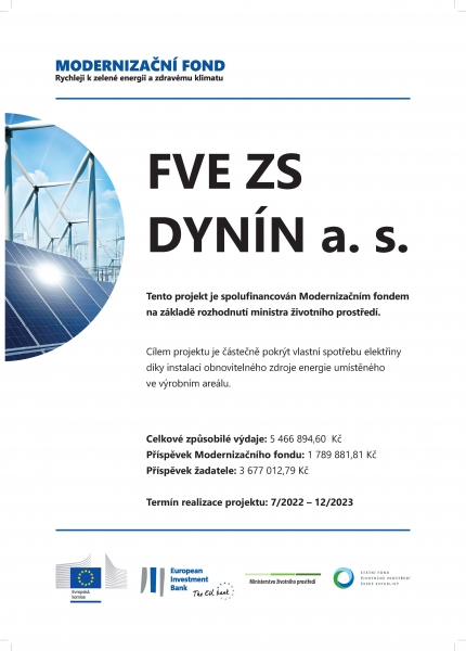 FVE ZS Dynín, a.s.