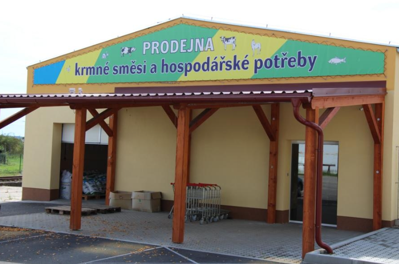 Nová prodejna krmných směsí a hospodářských potřeb Nová prodejna krmných směsí a hospodářských potřeb